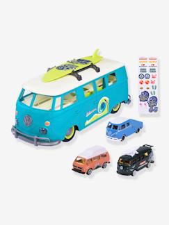 Juguetes-Juegos de imaginación-Volkswagen The Originals Carry Case + 3 vehículos - MAJORETTE