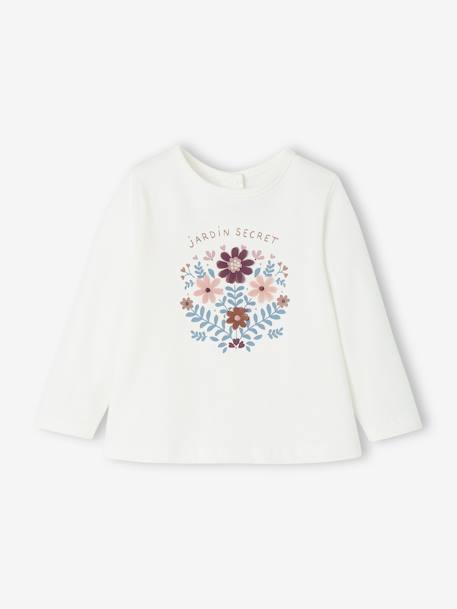 Camiseta «Jardín secreto» para bebé de la colección de Navidad crudo 
