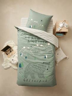 Textil Hogar y Decoración-Ropa de cama niños-Conjunto de funda nórdica + funda de almohada Nómada