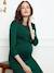 Vestido para embarazo - Audrey LS - ENVIE DE FRAISE verde pino 