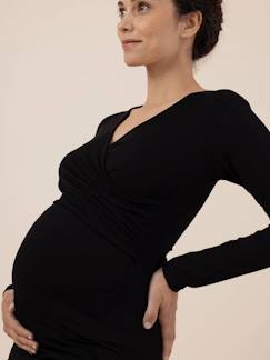 Ropa Premamá-Camisetas y tops embarazo-Camiseta para embarazo - Fiona LS - ENVIE DE FRAISE