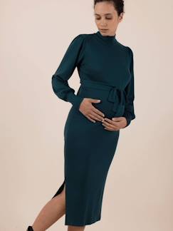 Vestido-jersey de punto fino para embarazo - Irina LS - ENVIE DE FRAISE
