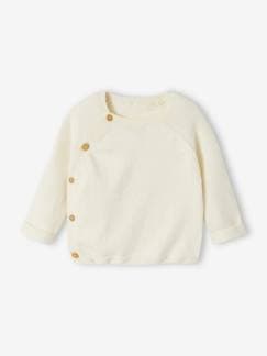 -Jersey de punto tricot para con abertura delante para bebé