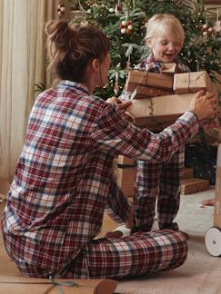 -Pijama adulto de franela colección cápsula "Happy Family"