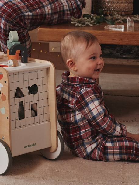 Bebé-Pijama navideño de franela para bebé especial colección cápsula familia