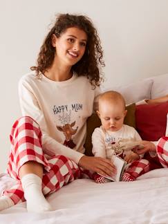 Ropa Premamá-Pijamas y homewear embarazo-Pijama navideño mujer colección cápsula "Happy Family"