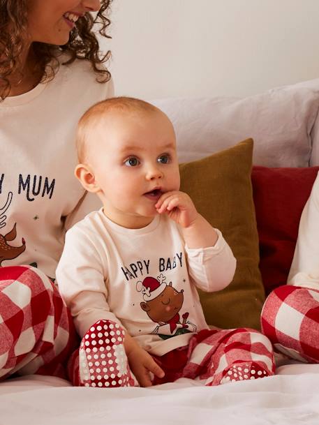 Pijamas y bodies bebé-Bebé-Pijamas-Pijama para bebé especial Navidad colección cápsula familia