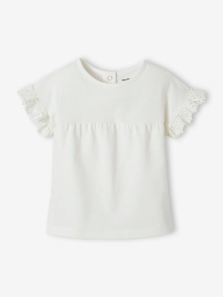 Bebé-Camisetas-Camiseta personalizable de algodón orgánico para bebé