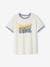 Camiseta con motivo 'Happy & cool' para niño beige arena 