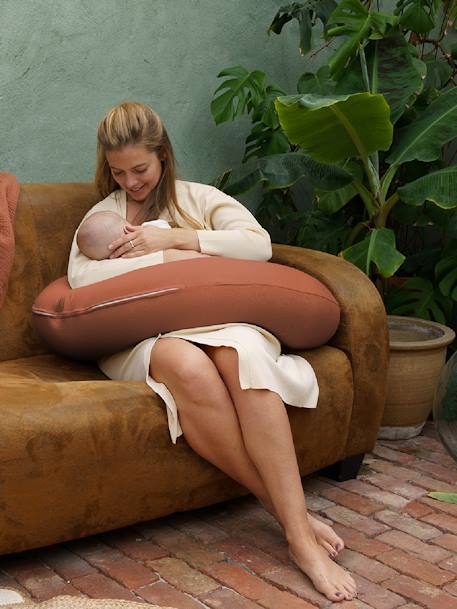 Cojín de embarazo y lactancia BABYMOOV Doomoo Buddy arcilla+beige+BLANCO MEDIO LISO CON MOTIVOS+GRIS MEDIO ESTAMPADO+rosa 