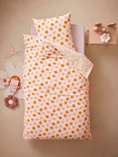 Textil Hogar y Decoración-Conjunto infantil de funda nórdica + funda de almohada de algodón reciclado - POP FLOWER