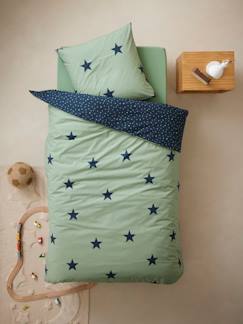 Textil Hogar y Decoración-Ropa de cama niños-Fundas nórdicas-Conjunto de funda nórdica + funda de almohada infantil Dream Big, basics