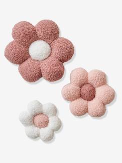Textil Hogar y Decoración-Pack de 3 flores de rizo