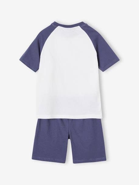 Pijama con short bicolor de Harry Potter® para niño azul pizarra 