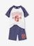 Pijama con short bicolor de Harry Potter® para niño azul pizarra 