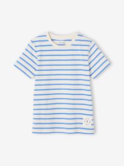 Ecorresponsables-Niño-Camiseta de manga corta y estilo marinero para niño