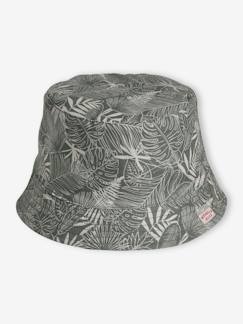 Sombrero bob reversible estampado jungla para niño