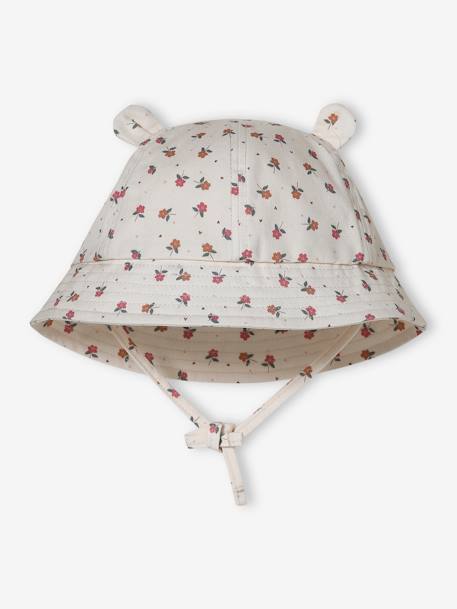 Bebé-Accesorios-Sombreros-Sombrero bob estampado oso para bebé niña