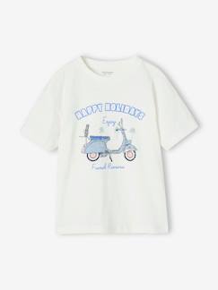 Ecorresponsables-Niño-Camisetas y polos-Camisetas-Camiseta con motivo scooter para niño.