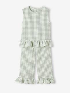 Preparar la llegada del bebé - Homewear Futura mamá-Niña-Conjuntos-Conjunto blusa + pantalón tobillero niña