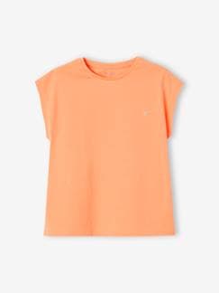 Niña-Camisetas-Camisetas-Camiseta lisa Basics de manga corta para niña