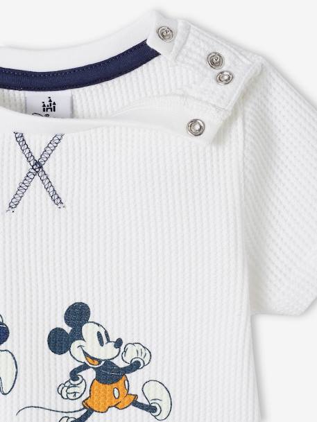 Camiseta nido de abeja para bebé Disney® Mickey crudo 