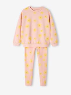 Preparar la llegada del bebé - Homewear Futura mamá-Niña-Conjunto sudadera + leggings niña
