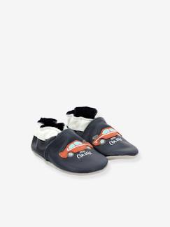 Calzado-Calzado bebé (17-26)-Zapatillas y Patucos-Zapatillas de casa de piel ligera Classicar ROBEEZ© para bebé