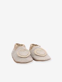 Calzado-Zapatillas patucos de piel ligera Baby tiny heart ROBEEZ© para bebé