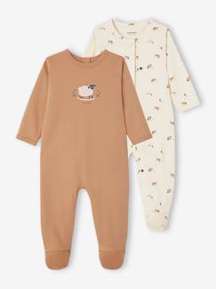 Toda la selección VB + Héroes-Pack de 2 pijamas para bebé de interlock