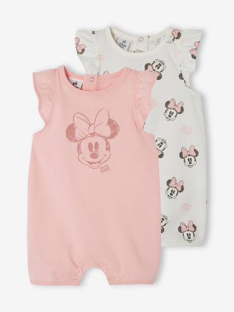 Pack de 2 bodies para bebé Disney® Minnie rosa 