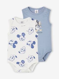 Pack de 2 bodies sin mangas para bebé Disney® Mickey y Donald