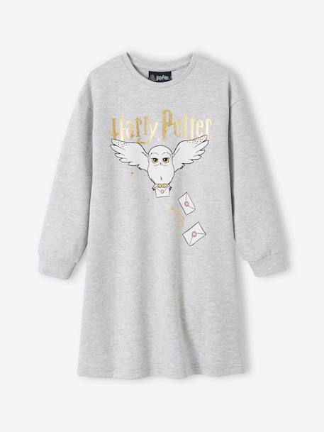 Vestido sudadera Harry Potter® con motivo gris jaspeado 