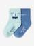 Pack de 2 pares de calcetines 'grumete' bebé niño azul 
