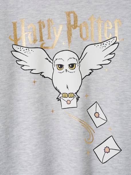 Vestido sudadera Harry Potter® con motivo gris jaspeado 