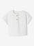 Camiseta tunecina de gasa de algodón personalizable para recién nacido crudo 