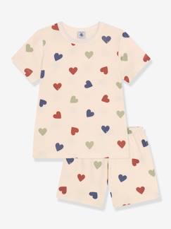 Toda la Selección-Niña-Pijama con short estampado corazón PETIT BATEAU