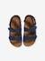 Sandalias infantiles con correas ajustables lote azul 