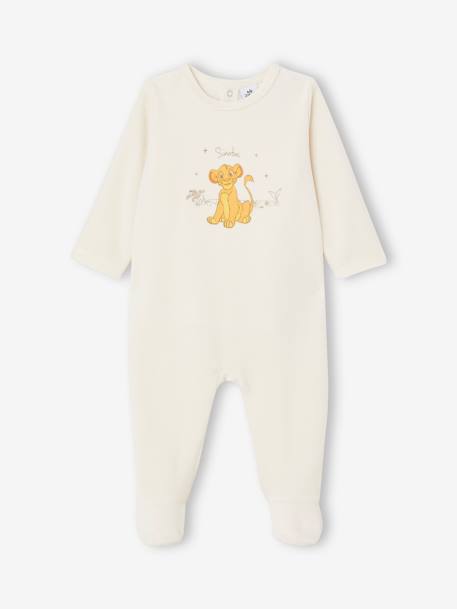 Pijama para bebé Disney® El Rey León de terciopelo crudo 