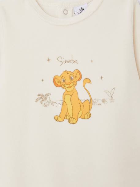 Pijama para bebé Disney® El Rey León de terciopelo crudo 