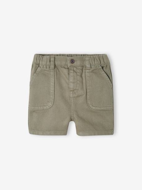 Bebé-Shorts-Bermudas con cintura elástica para bebé