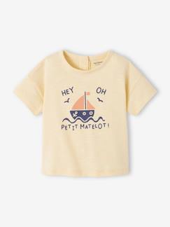 -Camiseta "animales marinos" de manga corta para bebé