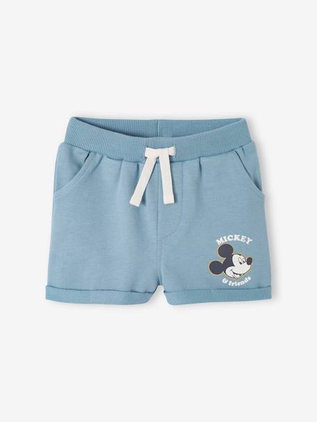 Bebé-Shorts-Calções Mickey da Disney®, em moletão, para bebé