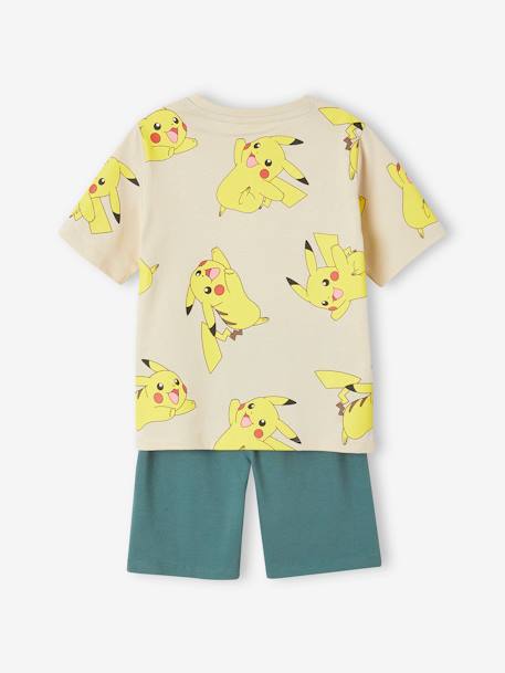 Pijama con short bicolor de Pokémon® para niño verde esmeralda 
