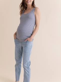 camisetas-Ropa Premamá-Camisetas y tops embarazo-Camiseta de tirantes de algodón orgánico ENVIE DE FRAISE