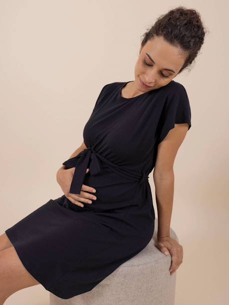 Camisón para embarazo Adina ENVIE DE FRAISE negro 