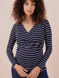 camisetas-Ropa Premamá-Camisetas y tops embarazo-Top para embarazo eco-friendly Fiona ENVIE DE FRAISE