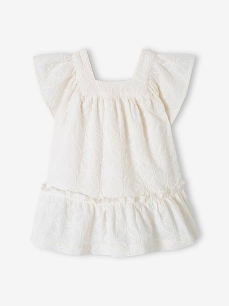 Vestidos-Bebé-Vestido bordado de ceremonia para bebé