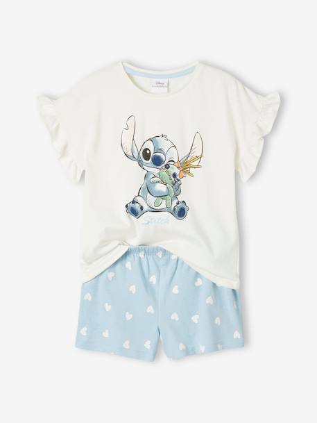 Pijama con short bicolor Disney® Lilo y Stitch azul grisáceo 