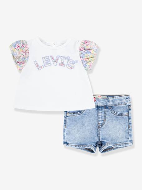Bebé-Conjunto Levi's® short + camiseta